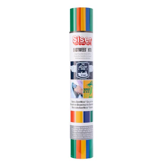 Siser EasyWeed Heat Transfer Vinyl Casual Sampler 12in
